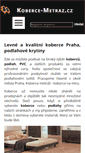 Mobile Screenshot of koberce-metraz.cz