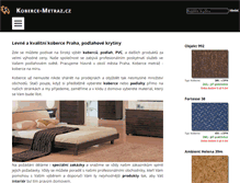 Tablet Screenshot of koberce-metraz.cz
